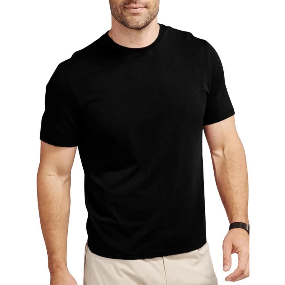 NEW TASC pimaluxe t-shirt in black